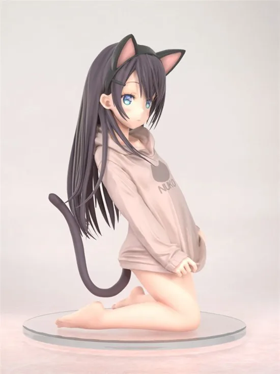 

New Voice Anime Ochi Lipka 1/5 ripuka Cat Ears GIRL'S Thread Juvenile Garage Kit Doll Decoration