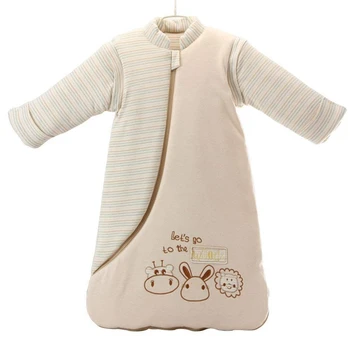 

Unisex Baby Sleepsack Wearable Blanket Cotton Sleeping Bag Long Sleeve Nest Nightgowns Thickened Winter Rabbit/3.5 Tog Multicolo