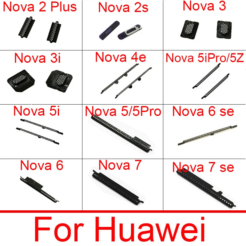 Спикер сетка для Huawei Honor 8 9 V9 V10 Nova 2 Plus Mate 10 Pro P9 P10 P20 Lite наушник клей части |
