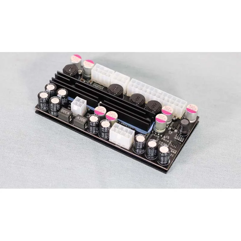 PICO-BOX X3-SFX постоянного тока 16-24 В 20A 300 вт широкий вход напряжения высокой мощности Цифровой DC-ATX блок питания PSU