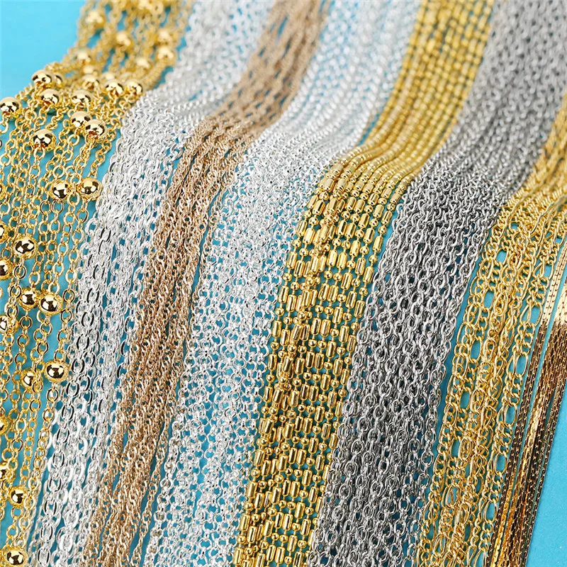Gold and Silver Link Chains - 5m Bulk