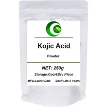 

Kojic Acid Powder Pure 99%Cosmetic Grade Kojic Acid Soap Skin Whitening Skin Care Anti-aging Dipalmitate Powder ISO