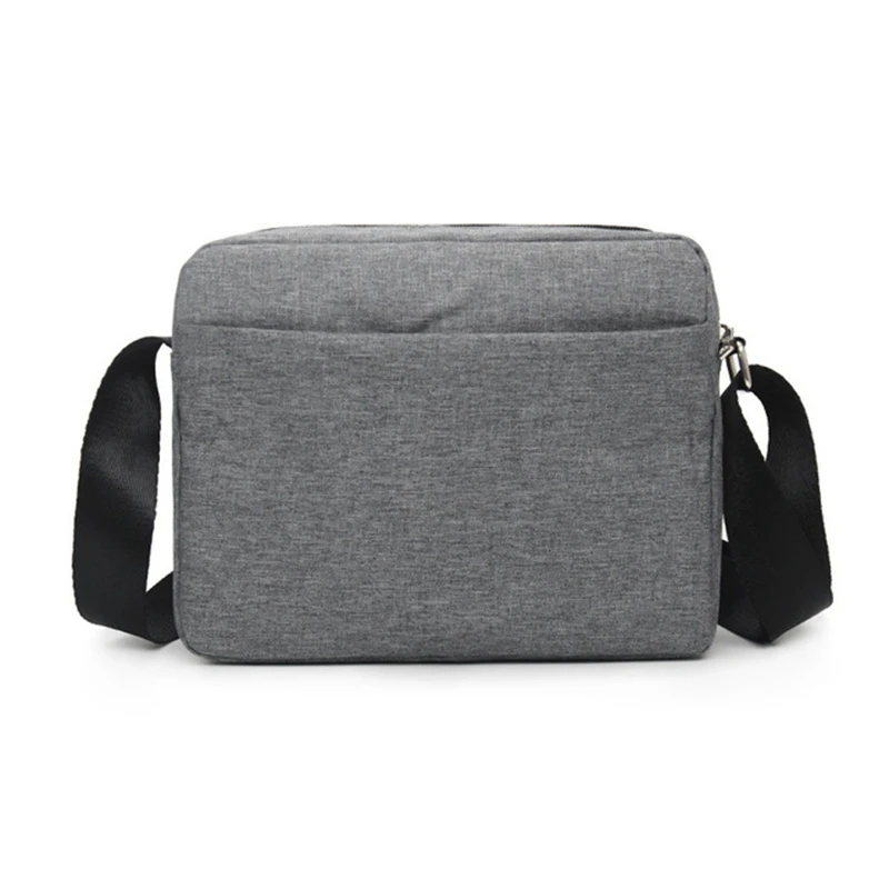 Модная мужская оксфордская сумка-мессенджер, одноцветные сумки, сужающаяся Джокер сумка через плечо, легкие практичные сумки через плечо