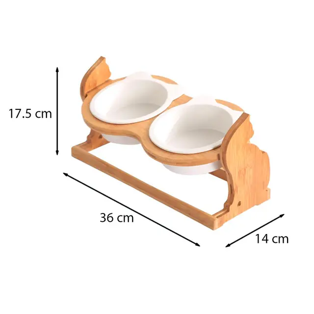 Height Adjustable Holder for Cats Bowl 4