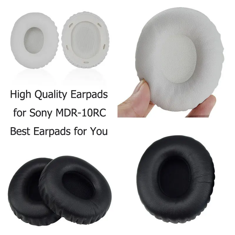 Earpads for Sony MDR 10RC Headphones pad Replacement Ear Pad Ear Cushion Ear Cups Ear Cushion Earpads Repair Parts Black 