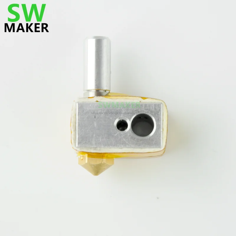 SWMAKER 1 шт. Wanhao D9 серии запасные части D9 плюс MK2 все металлические Hotend Горячая головной узел для D9 300/400/500 FDM 3D-принтеры