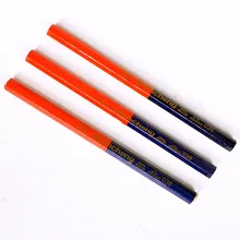 Торговля горный, городской Столярный карандаш все красный и синий карандаш деревообрабатывающий маркировочная ручка только карандаш Fuxin