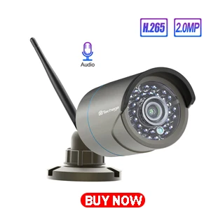 Techage 8CH 1080P Беспроводной NVR IP CCTV камера система 8 шт 2MP аудио запись Wifi наружный ИК комплект безопасности наблюдения 2 ТБ HDD