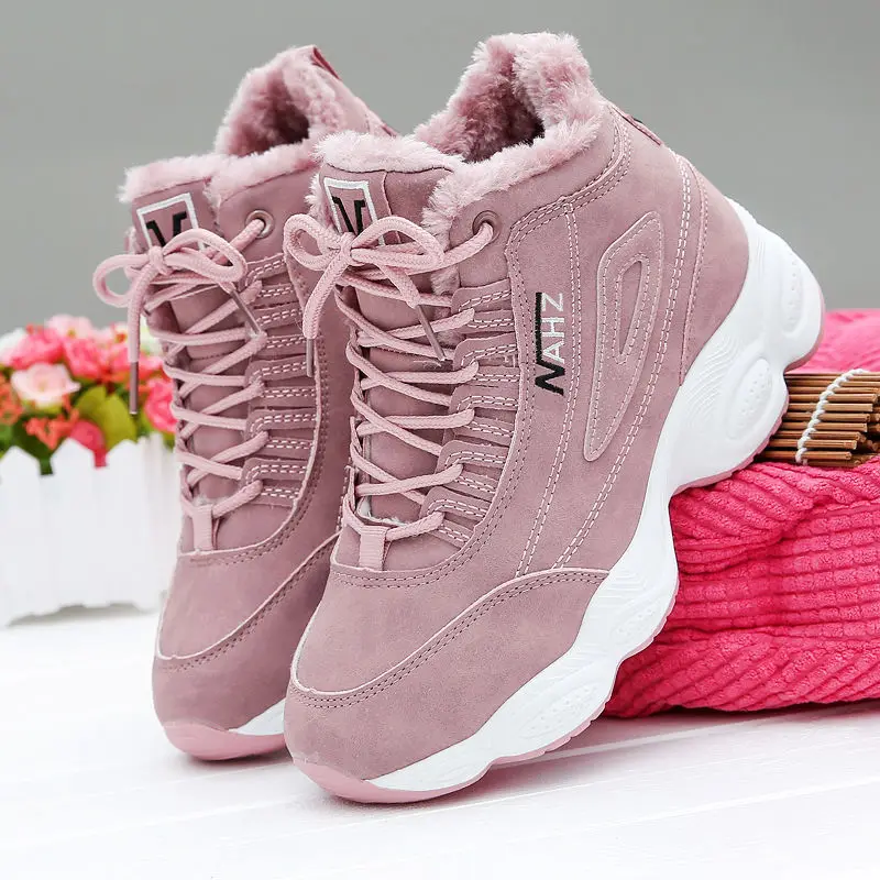Descuento Botas de nieve para mujer, zapatos cálidos de piel, botines de nieve, H328 NRwoeA9W8pQ