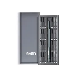 JAKEMY – jeu de tournevis magnétiques S2 49 en 1 JM 8169, jeu d'embouts de précision, poignée en alliage d'aluminium pour lunettes de PC, téléphone portable, réparation d'ordinateur portable 