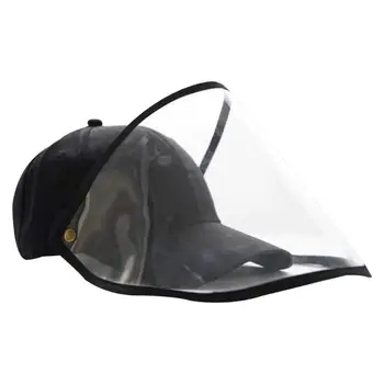 

Unisex Anti-Spitting Splash Anti pollution Anti-fog Saliva removable baseball cap protective cover Mask Hat
