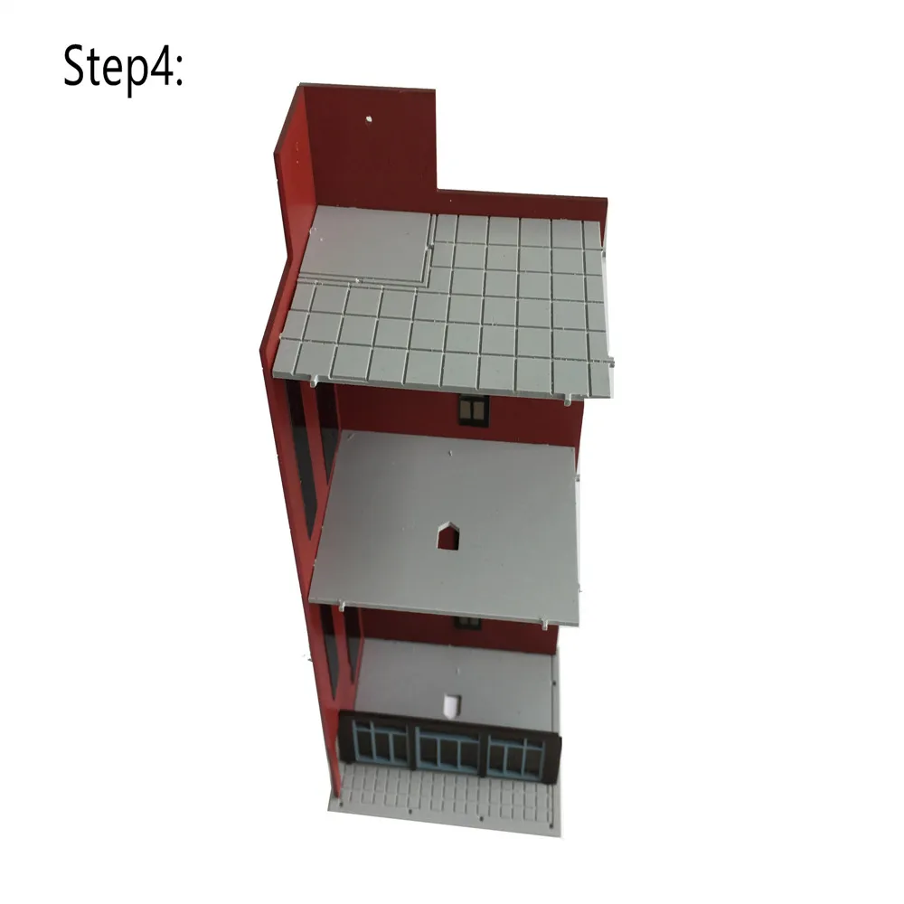 n scale train layout model building 22