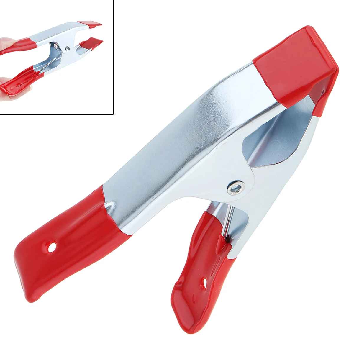 

6 Inch Multifunction Metal Sheet Spring Clamps Tent Clip with A-type and Surface Galvanized for Home Office Use