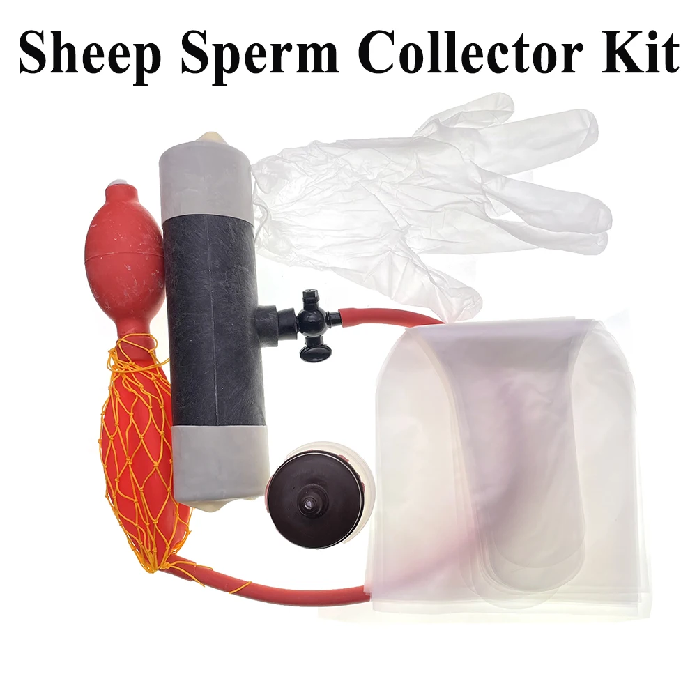 

1 комплект, пластиковые одноразовые виниловые перчатки для сбора семян овец и коз