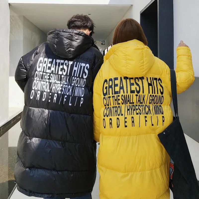 Зимняя женская куртка выше размера d парка пальто с капюшоном длинного размера плюс женская теплая женская одежда верхняя одежда Harajuku пуховик 61