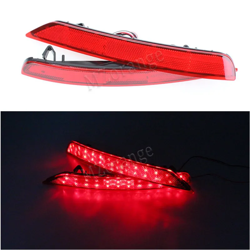 

MZORANGE 1 Set Red LED Car-styling Rear Light Tail Light For Subaru Forester 08~16 Impreza Legacy Reflector Headlight Fog Lamp