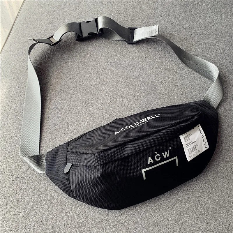 A-Cold-Wall Waistbag высокое качество ACW для женщин и мужчин унисекс крест тела сумки хип-хоп Уличная ACW сумки рюкзак