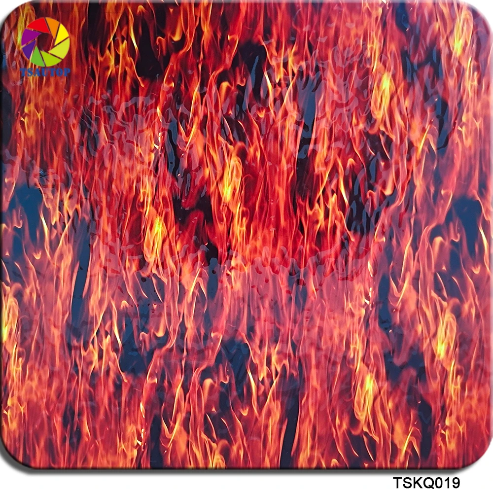 Бесплатная доставка 0 5*2 м/10 м flame TSKQ019 гидрографическая погружная пленка для