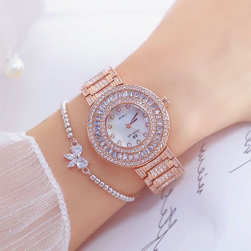 Женские часы, женские модные дизайнерские брендовые роскошные женские наручные часы, золотые леопардовые Lucky Clouds Mk Diamond, женские часы, кварцевые часы