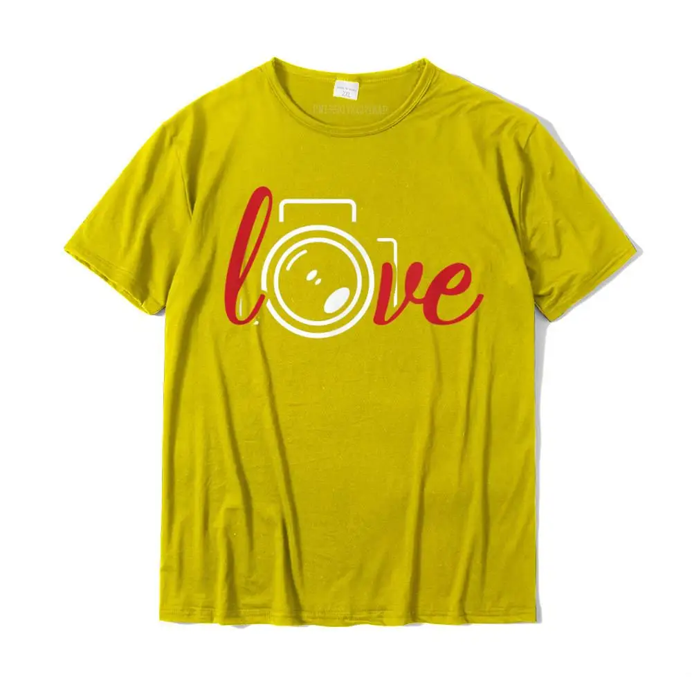 NormalFunny Short Sleeve Tops Shirt VALENTINE DAY On Sale Round Neck Pure Cotton T Shirt Men T Shirt Casual  Drop Shipping Photography T Shirt Love Photographer Gift Tee T-Shirt__MZ16755 yellow
