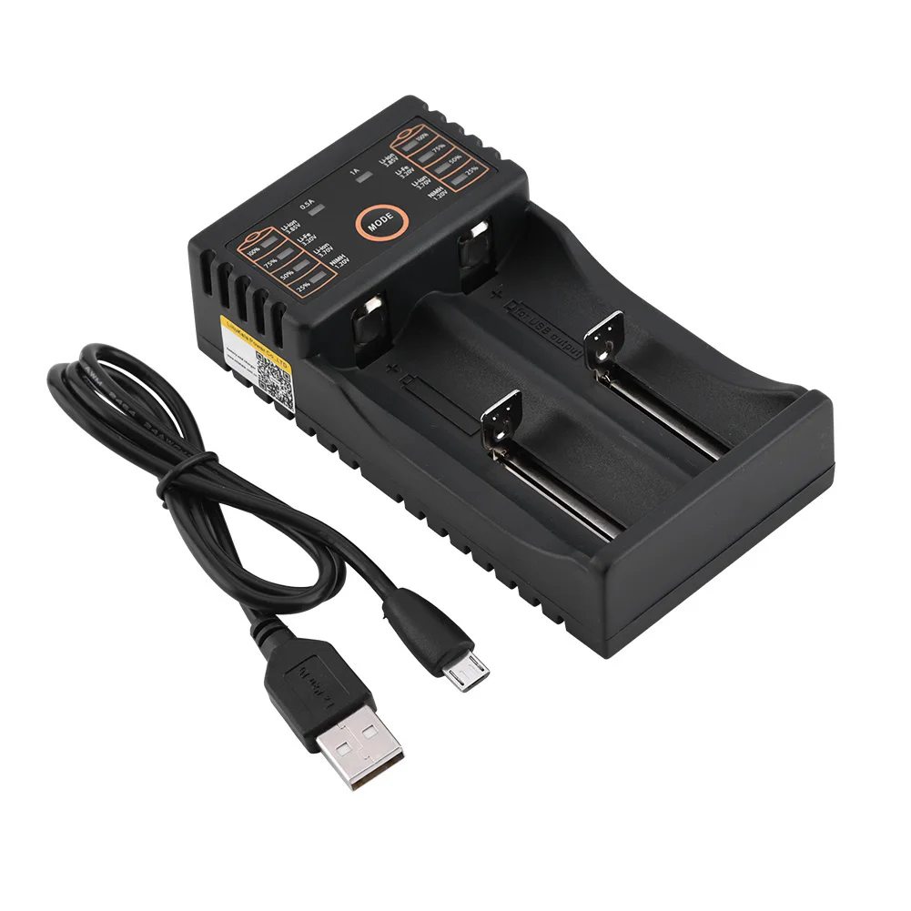 Зарядное устройство Liitokala Lii-202 USB для 18650 / 18490 18350 17670 17500 16340(RCR123) | Электроника