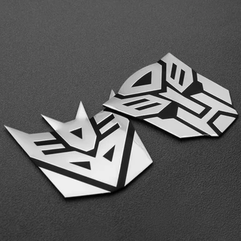 

3D Car Stickers Cool Autobots Logo Car Styling Metal Transformers Badge Emblem Tail Decal Motorcycle Car Accessories Automobile