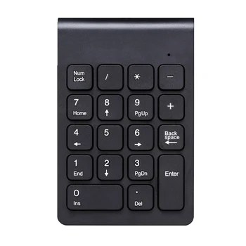 

2.4G Wireless Key Number Pad Numeric Keypad Accounting Small Keyboard