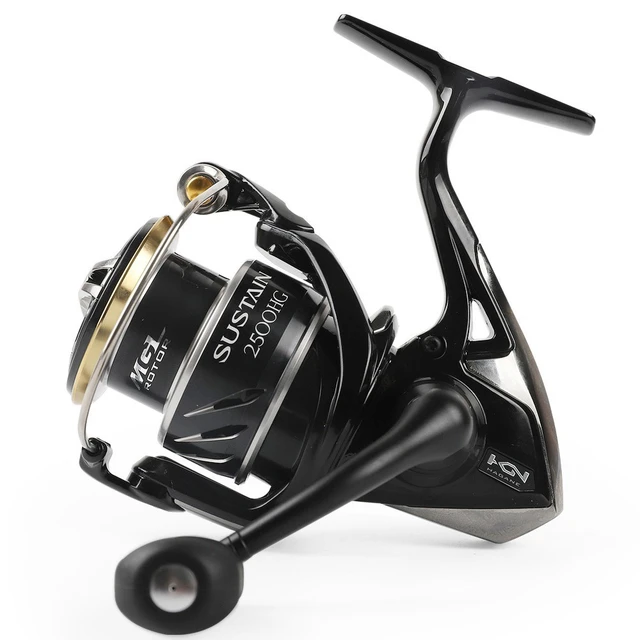 shimano 100% Original 2017 Sustain Spinning Fishing Reel 2500HG C3000HG  4000XG C5000XG 9kg 8+1BB Saltwater Fishing Reel X-SHIP - AliExpress