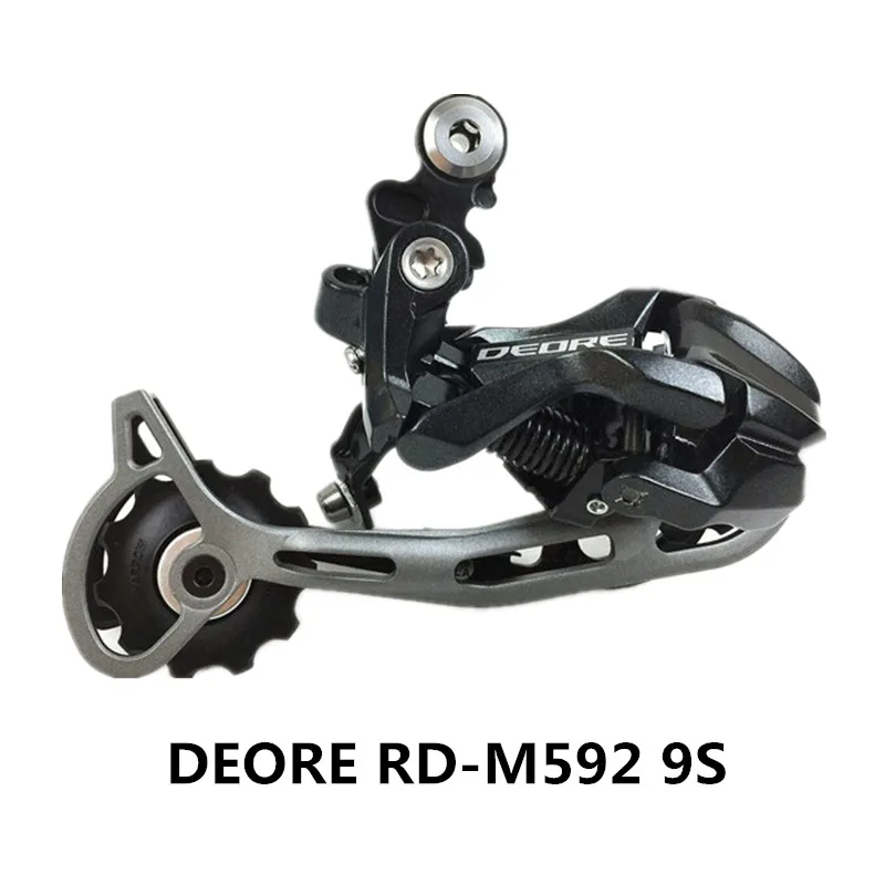 SHIMANO DEORE RD-M591/RD-M592/RD-593 горный велосипед задний циферблат 9 скорость/10 скорость черный