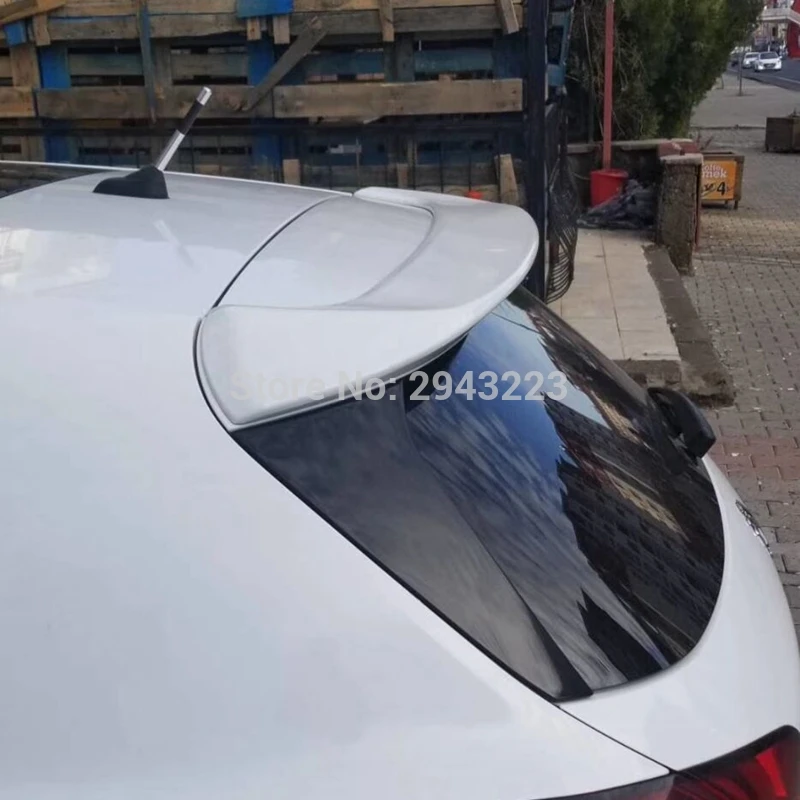 Автомобильный Стайлинг ABS пластиковый Неокрашенный цвет задний спойлер на крышу задний спойлер багажника задний спойлер крыло для peugeot 308S