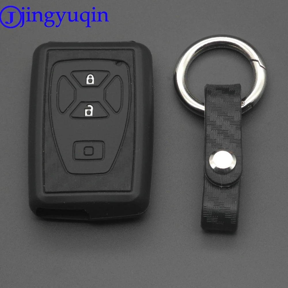 Jingyuqin 2/3/4/5 кнопки дистанционного управления карбоновая Крышка для Toyota Reiz Avalon Revia