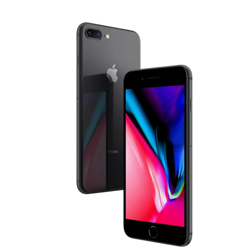 Black Разблокированный Apple iPhone 8 Plus, 3 ГБ, 64 ГБ, мобильные телефоны, б/у, мобильный телефон, 3 Гб ОЗУ, 256 Гб ПЗУ, 5,5 ', 12,0 МП, iOS, шестиядерный - Цвет: Black