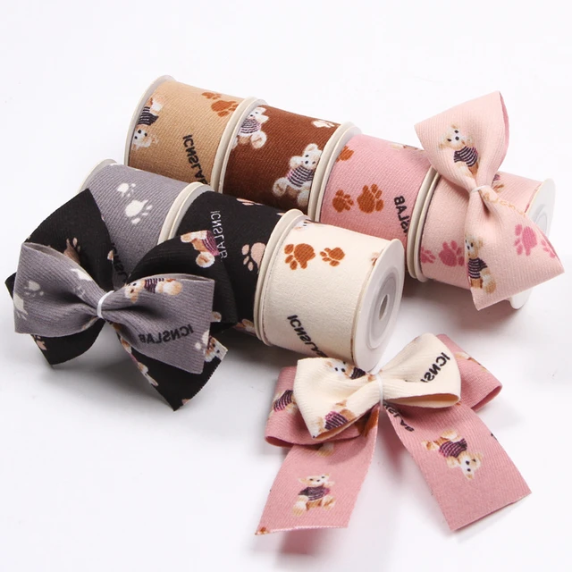 3mm/6mm Thin Ribbon Double Sided Polyester 5 Meters Handmade Hair