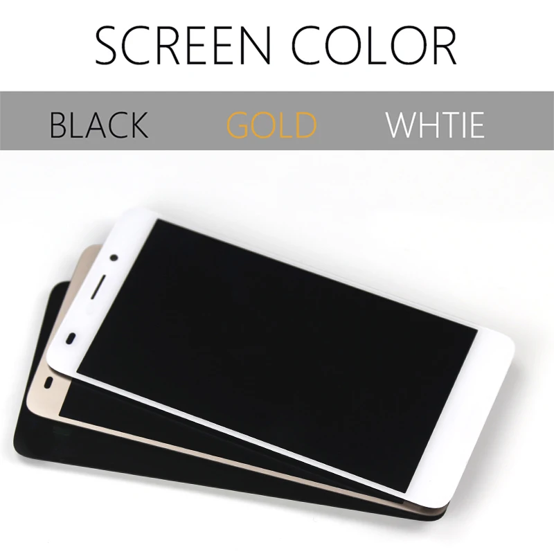 

OTMIL White Black Gold 5.2''inch LCD Display Screen For Huawei Honor 7 Lite With Touch Screen + Digitizer Assembly+Tools+Glue