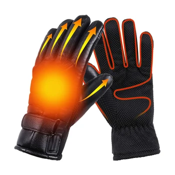 

USB Heated Gloves - Winter Electric Warming Hand Warmers for Men and Women, Waterproof Touchscreen Thermal Heated Gloves