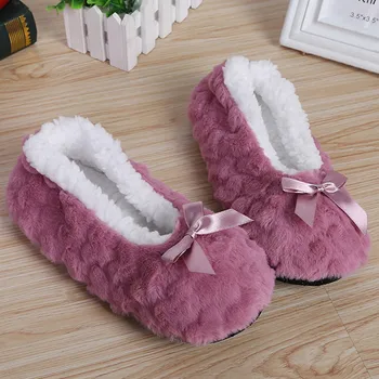 

Super Soft Warm Cozy Fuzzy Soft Slippers Non-Slip Lined Socks for Women Thicken Floor Socks Best Sale-WT
