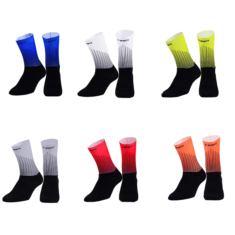 New Cycling Gloves with Bicycle Socks Set Anti Slip Men Women Shockproof Short Half Finger Gloves for Outdoor Bike Sport 4