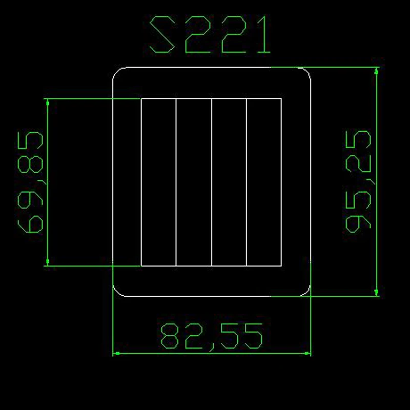 Eardrop-S221 steel wooden dies cutting dies for scrapbooking Thickness/15.8mm/