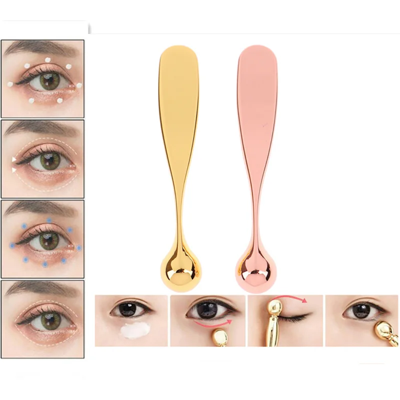 

Anti Wrinkle Gold Facial Mask Sticks Mixing Spatulas Anti Wrinkle Eyes Care Eye Care Tool Professional Eye Cream Massager Stick