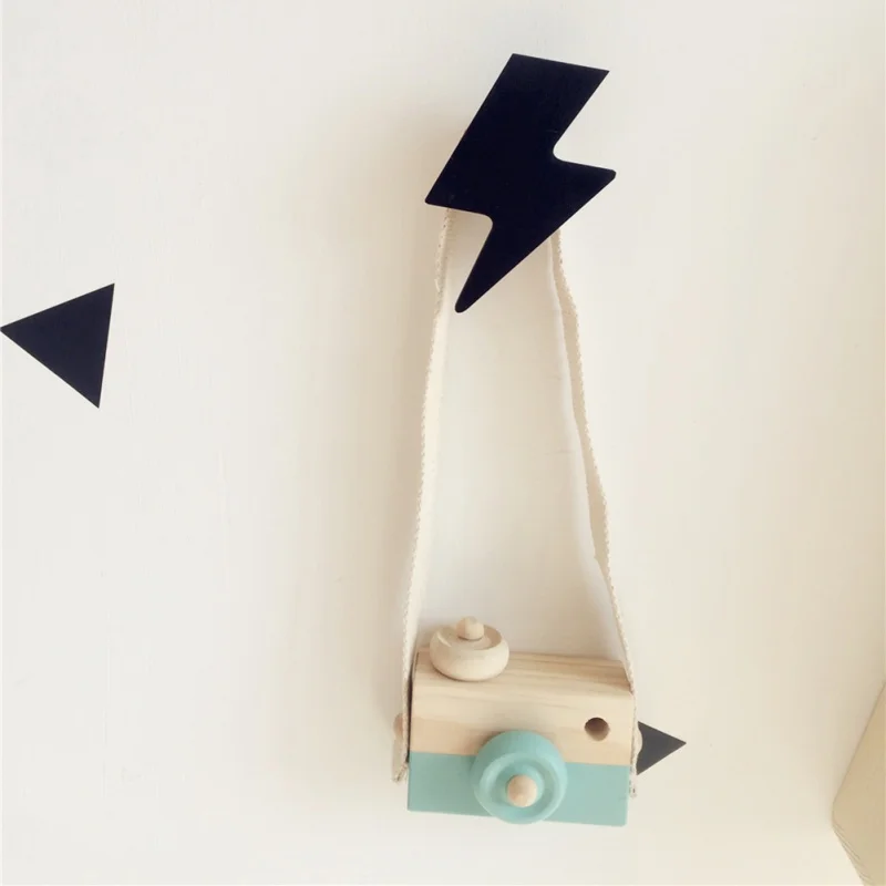 

Ins Nordic Style Solid Wood Lightning Christmas Tree Hook Children's Room Decorative Wall Hook Batman Star Rocket