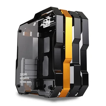ZEAGINAL Middle Tower Chassis Desktop Computer Case For Water Cooling ATX Gamer MOD Case DIY Glass,PC DIY Gamer Cabinet,ZC-07