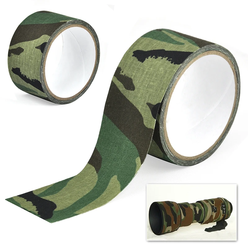 Ruban Adhésif Camouflage MFH – Vert OD, 5 Cm X 4,5 M, Pour Carabine Ou Chasse