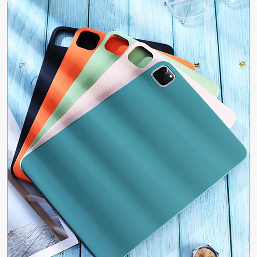 

Soft Liquid Silicone Back Cover for IPad Pro 2020 11 Inch 12.9 11 Cover Case Capa Funda Tablet Case for IPad Pro 12 9 2020 Case