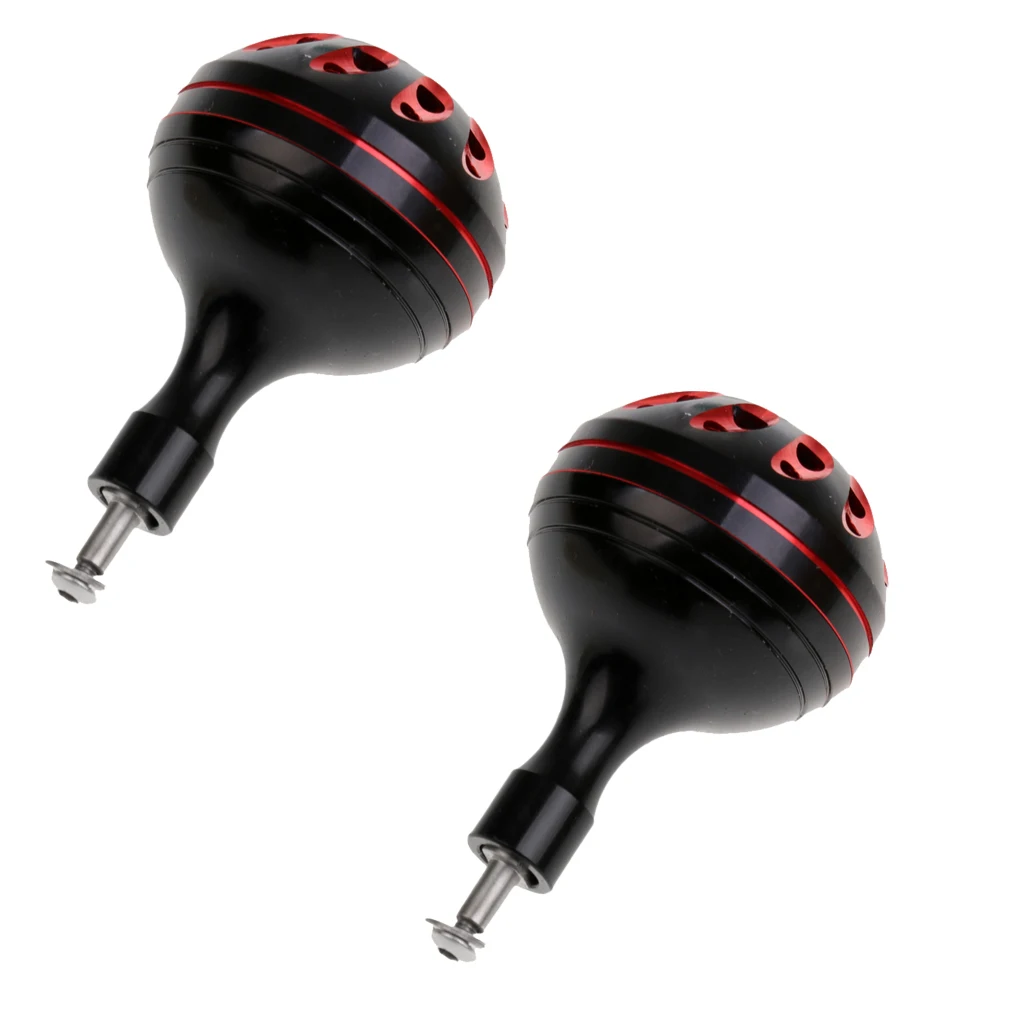 2 шт. полностью Металлическая Рыболовная катушка ручка с шариковыми подшипниками