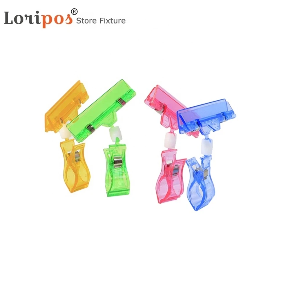 8 X 11 Cm Plastic Translucence Green Blue Orange Rose Red Pop Memo Note Price Label Sign Info Name Card Picture Photo Clip Hold | Дом и сад