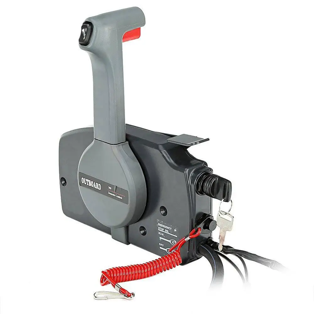 Universal For Yamaha Outboard Remote Control Box Push Open With 10 Pin
