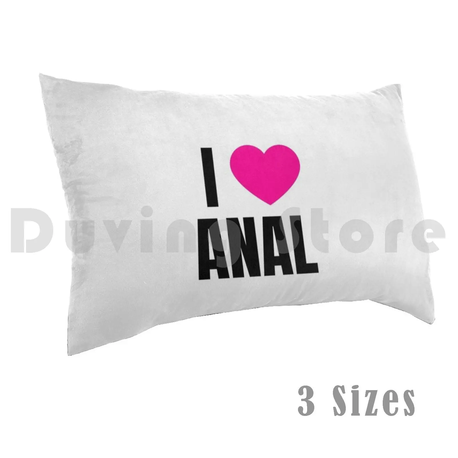 Ben aşk Anal yastık kılıfı DIY 50x75 I Love I kalp aşk Anal popo seks Anal  seks Dick Ass In Ass Butthole - AliExpress