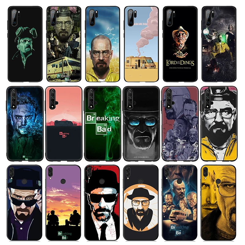 Heisenberg Breaking Bad Soft Silicone Case for Huawei P30 P20 P10 Lite Pro P Smart Plus 2018 2019 Z |