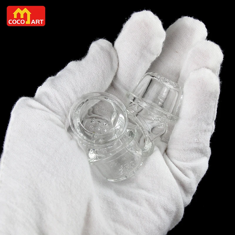 Big Nine Hole Tobacco Glass Bowl 5pcs Smoking Cigarette Accessories Can be Used in Many Types of Pipes hookah accessories