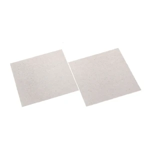 2 Pcs 5.1"x 5.1" Microwave Oven Mica Sheets Repairing Accessory Plates Sheets  19QE